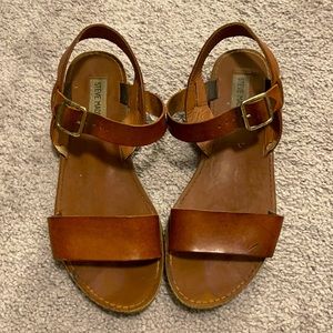 Steve Madden DONDDI TAN LEATHER sandal